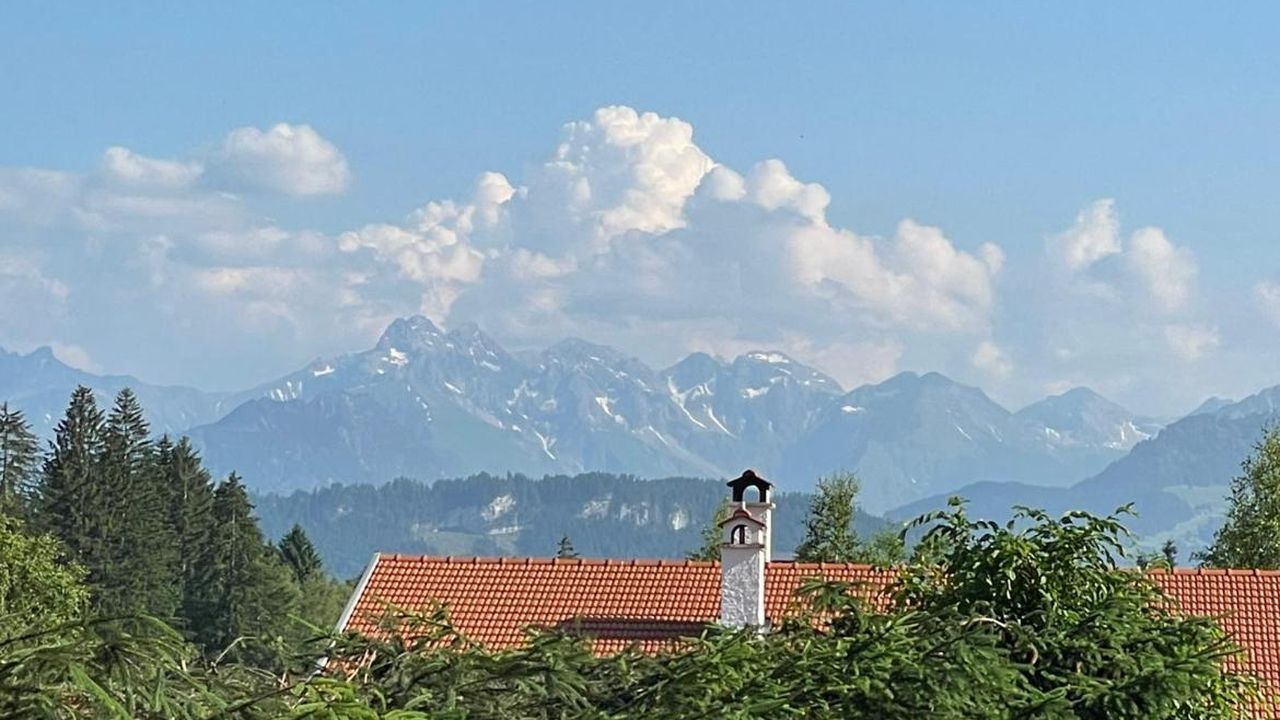 Terrasse mit Bergblick Terrasse mit Bergblick
